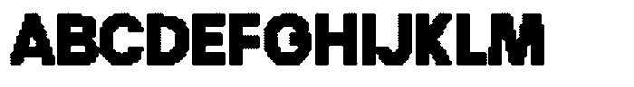 Flexibel Modular Circle10 Font UPPERCASE