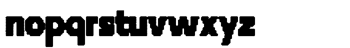 Flexibel Modular Circle10 Font LOWERCASE