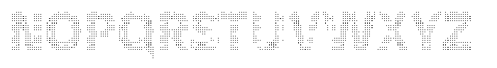 Flexibel Modular Circle1 Font UPPERCASE