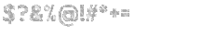 Flexibel Modular Circle2 Font OTHER CHARS