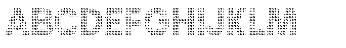 Flexibel Modular Circle2 Font UPPERCASE
