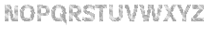 Flexibel Modular Circle2 Font UPPERCASE