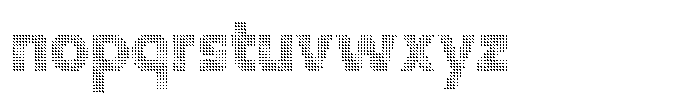 Flexibel Modular Circle2 Font LOWERCASE