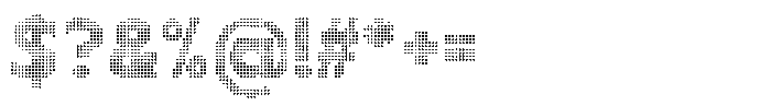 Flexibel Modular Circle3 Font OTHER CHARS