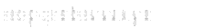Flexibel Modular Circle31 Font LOWERCASE