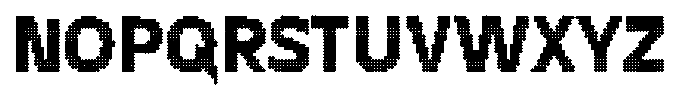 Flexibel Modular Circle34 Font UPPERCASE
