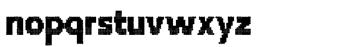 Flexibel Modular Circle34 Font LOWERCASE
