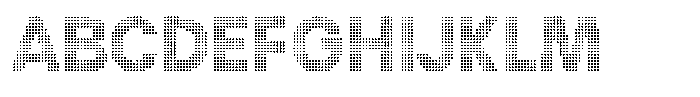 Flexibel Modular Circle3 Font UPPERCASE