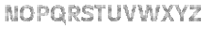 Flexibel Modular Circle3 Font UPPERCASE