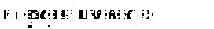 Flexibel Modular Circle3 Font LOWERCASE