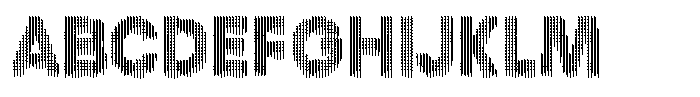 Flexibel Modular Circle4 Font UPPERCASE