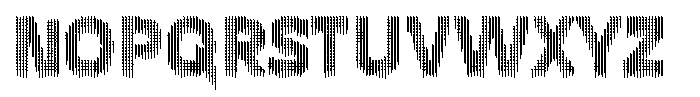 Flexibel Modular Circle4 Font UPPERCASE