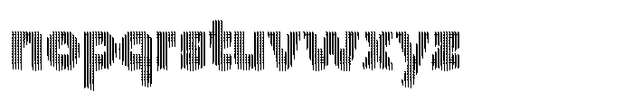 Flexibel Modular Circle4 Font LOWERCASE