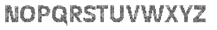 Flexibel Modular Circle6 Font UPPERCASE