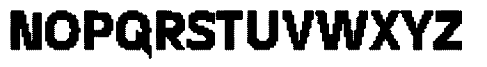 Flexibel Modular Circle9 Font UPPERCASE