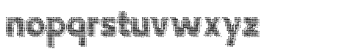 Flexibel Modular Diamond Dot44 y Font LOWERCASE