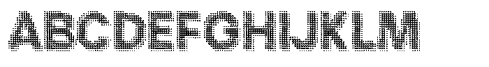 Flexibel Modular Diamond Dot45 y Font UPPERCASE