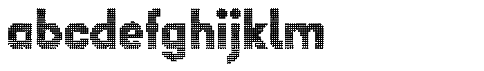 Flexibel Modular Dot16 x FONT