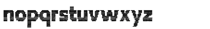 Flexibel Modular Dot17 x Font LOWERCASE