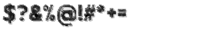 Flexibel Modular Dot25 y Font OTHER CHARS
