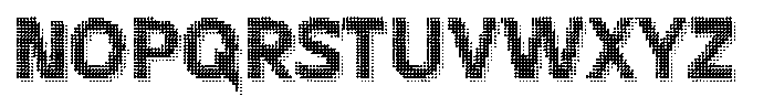 Flexibel Modular Dot25 y Font UPPERCASE
