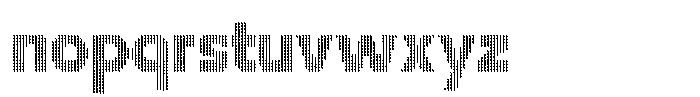 Flexibel Modular Mix29 Font LOWERCASE