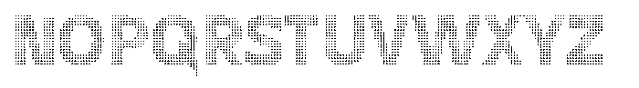 Flexibel Modular Pattern11 Font UPPERCASE