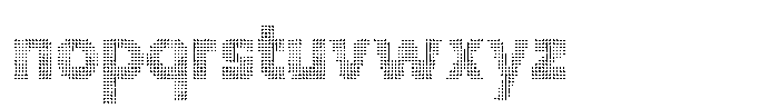 Flexibel Modular Pattern11 Font LOWERCASE
