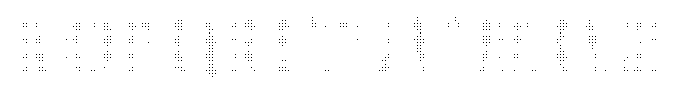 Flexibel Modular Pixel26 Font UPPERCASE