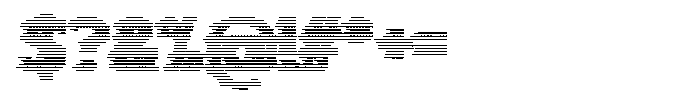 Flexibel Modular Speed13 Font OTHER CHARS