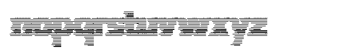 Flexibel Modular Speed13 Font LOWERCASE