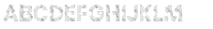 Flexibel Modular Square27 Font UPPERCASE