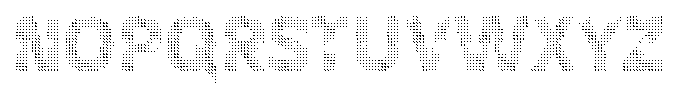Flexibel Modular Square27 Font UPPERCASE