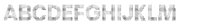 Flexibel Modular Square28 Font UPPERCASE
