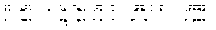 Flexibel Modular Square28 Font UPPERCASE