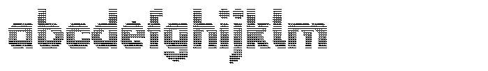Flexibel Modular Triangle Dot37 x FONT
