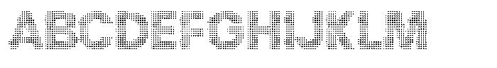 Flexibel Modular Triangle Dot39 x Font UPPERCASE