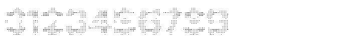 Flexibel Modular Triangle35 Font OTHER CHARS