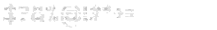 Flexibel Modular Triangle35 Font OTHER CHARS