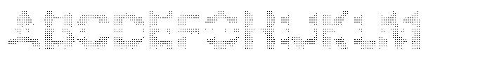 Flexibel Modular Triangle35 Font UPPERCASE