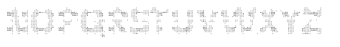 Flexibel Modular Triangle35 Font UPPERCASE