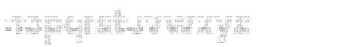 Flexibel Modular Triangle35 Font LOWERCASE