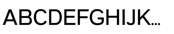 Flexible Sans Medium Expanded Font UPPERCASE
