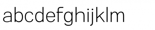 Flexible Sans Regular Expanded Font LOWERCASE