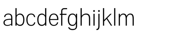 Flexible Sans Regular Semi Font LOWERCASE