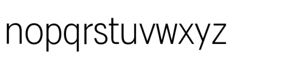 Flexible Sans Variable Font LOWERCASE