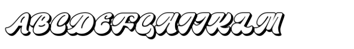 Flicking Shadow Font UPPERCASE
