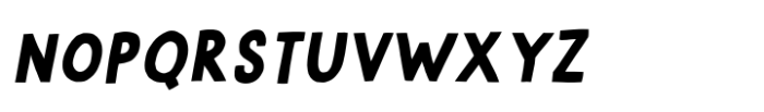 Flimsy Italic Font LOWERCASE