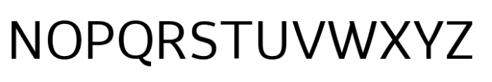 Flinders Variable Upright Font UPPERCASE