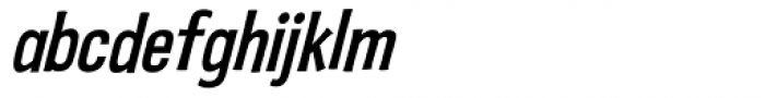 Fling-a-Ling Bold Italic Font LOWERCASE